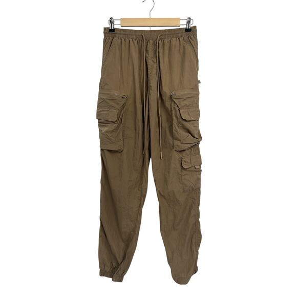 Standard Cloth Urban Outfitters Taupe Cargo Nylon Pants Medium - Picture 1 of 4